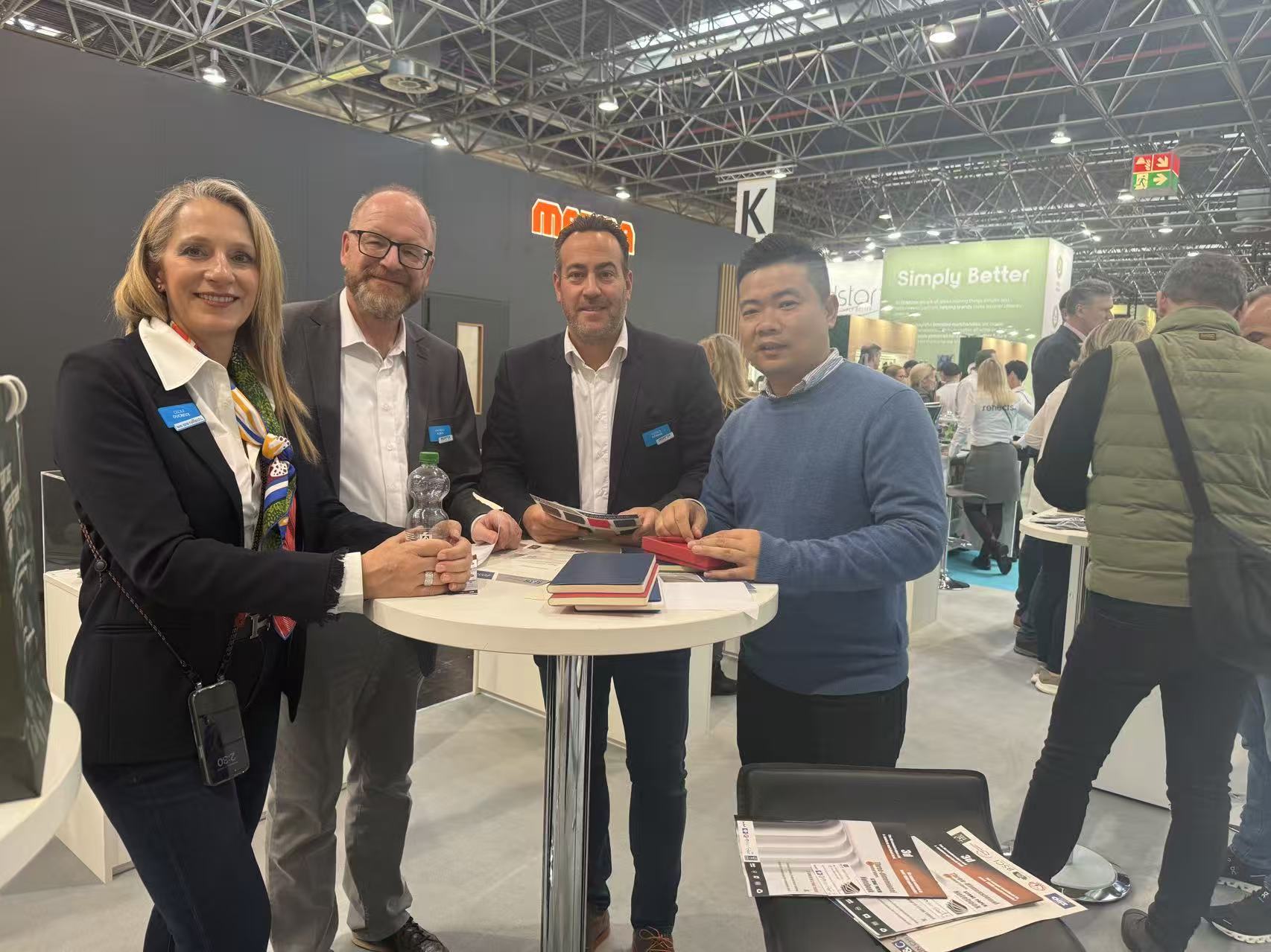 Meeting customers in Europe